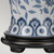 Ying Blue and White with Ivory Shade Table Lamp