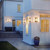 Norlys Boden Black with Clear Diffuser IP54 Wall Light 