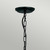 Elstead Lighting Artisan 5 Light Black Chandelier 