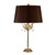 Elstead Lighting Amarilli Gold with Bronze Shade 19cm Table Lamp 