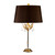 Elstead Lighting Amarilli Gold with Bronze Shade 19cm Table Lamp 