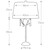 Elstead Lighting Amarilli Gold with Bronze Shade 19cm Table Lamp 