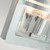 Norlys Basel Galvanised with Clear Diffuser IP54 Wall Light 