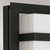 Norlys Boden Black with Opal Diffuser IP54 Wall Light 