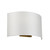 Flambeau Cooper Aged Brass 39cm Wall Light 