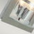 Norlys Basel Stainless Steel with Clear Diffuser IP54 Wall Light 