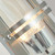 Norlys Basel Stainless Steel with Clear Diffuser IP54 Wall Light 