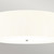 Flambeau Fletcher 7 Light Polished Chrome 85cm Shaded Flush Ceiling Light 
