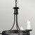 Elstead Lighting Belfry 3 Light Black Candelier 