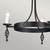 Elstead Lighting Belfry 3 Light Black Candelier 