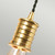 Elstead Lighting Doullie Black Polished Brass Wall Light 