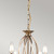 Elstead Lighting Aegean 8 Light Aged Brass Chandelier Pendant Light 