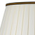 Flambeau Dian Silver with Ivory Shade Table Lamp 