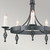 Elstead Lighting Belfry 5 Light Black Candelier 