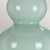 Flambeau Harbin Gourd Celadon with Off-White Shade Table Lamp 