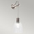 Elstead Lighting Doullie Polished Nickel Wall Light 