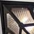 Elstead Lighting Chapel Black Flush Ceiling Light 