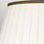 Flambeau Narbonne Black and Gold with Ivory Shade Table Lamp 