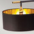 Elstead Lighting Balance Polished Brass with Black Shade Floor Lamp 