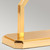 Elstead Lighting Cross Polished Gold with Ivory Shade Table Lamp 