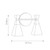 Elstead Lighting Bowtie 2 Light Matt Black with Opal Diffuser Wall Light 