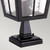 Elstead Lighting Canterbury Black Lantern IP43 Top Post Light 