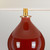 Flambeau Harbin Gourd Ox with Off-White Shade Table Lamp 