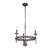Elstead Lighting Crown 3 Light Iron Gate Chandelier 