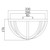 Flambeau Allier 2 Light Brushed Steel and Light Wood Flush Ceiling Light 