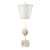 Flambeau Petra Bone White Table Lamp 