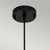 Elstead Lighting Etoile Matt Black and Gold Leaf 17cm Pendant Light 