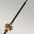 Elstead Lighting Etoile Matt Black and Gold Leaf 17cm Pendant Light 