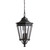 Flambeau Cotswold Lane 3 Light Black IP44 Pendant Light 