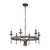 Elstead Lighting Crown 6 Light Iron Gate Chandelier 