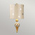 Flambeau Pampadourx Cream and Silver Table Lamp 