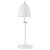 Alexander White Adjustable with Switch Table Lamp