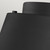 Flambeau Asher 3 Light Midnight Black Flush Ceiling Light 