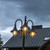 Norlys Firenze 3 Light Black IP54 Lam Post Light 