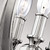 Flambeau Corinne 3 Light Polished Nickel 28cm Pendant Light 