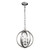 Flambeau Corinne 3 Light Polished Nickel 28cm Pendant Light 