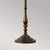 Flambeau Lincolndale Astral Bronze with Natural Shade Floor Lamp 