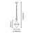 Norlys Firenze Black IP54 Pendant Light 