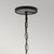 Flambeau Allier Mini Antique Iron and Oak Wood Pendant Light 
