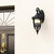 Flambeau English Bridle 3 Light Black 22cm IP44 Wall Light 