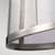 Flambeau Harrow Polished Nickel 40cm Pendant Light 
