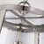 Flambeau Harrow Polished Nickel 40cm Pendant Light 
