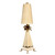 Flambeau Leda Cream Patina Table Lamp 