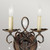 Flambeau Chateau 2 Light Mocha Bronze Wall Light 