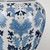 Flambeau Linyi Blue and White with Ivory Shade Table Lamp 