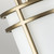 Flambeau Fusion Painted Natural Brass Wall Light 